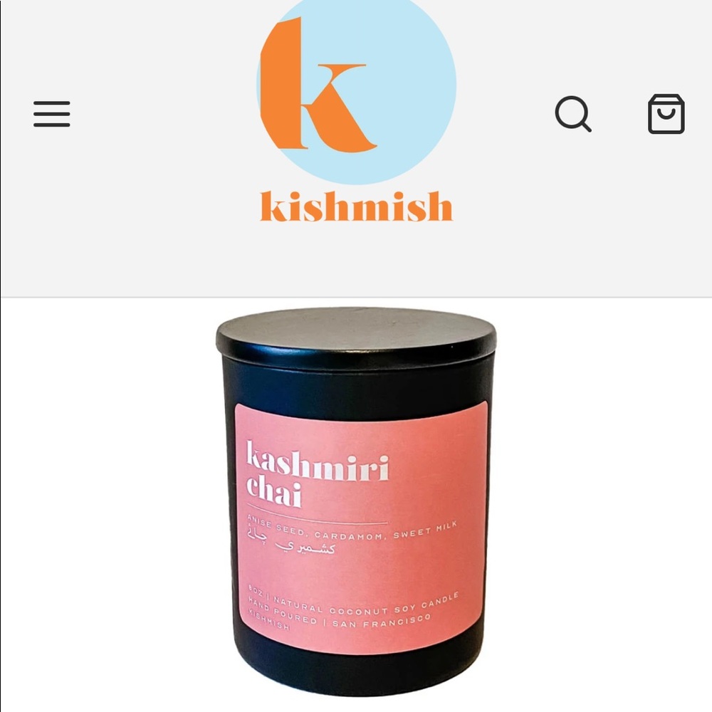 Kashmiri chai candle